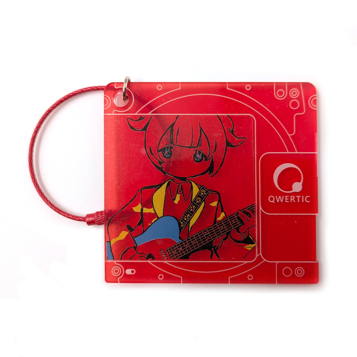 Qwertic Key Chain: Ancoro mochico sensei