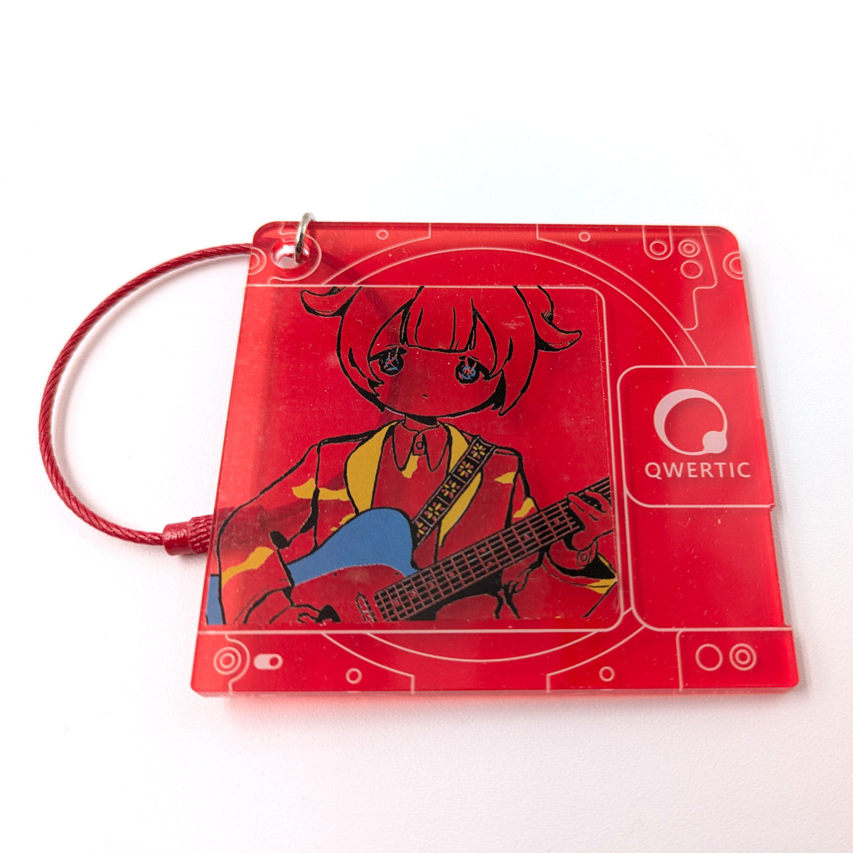 Qwertic Key Chain: Ancoro mochico sensei