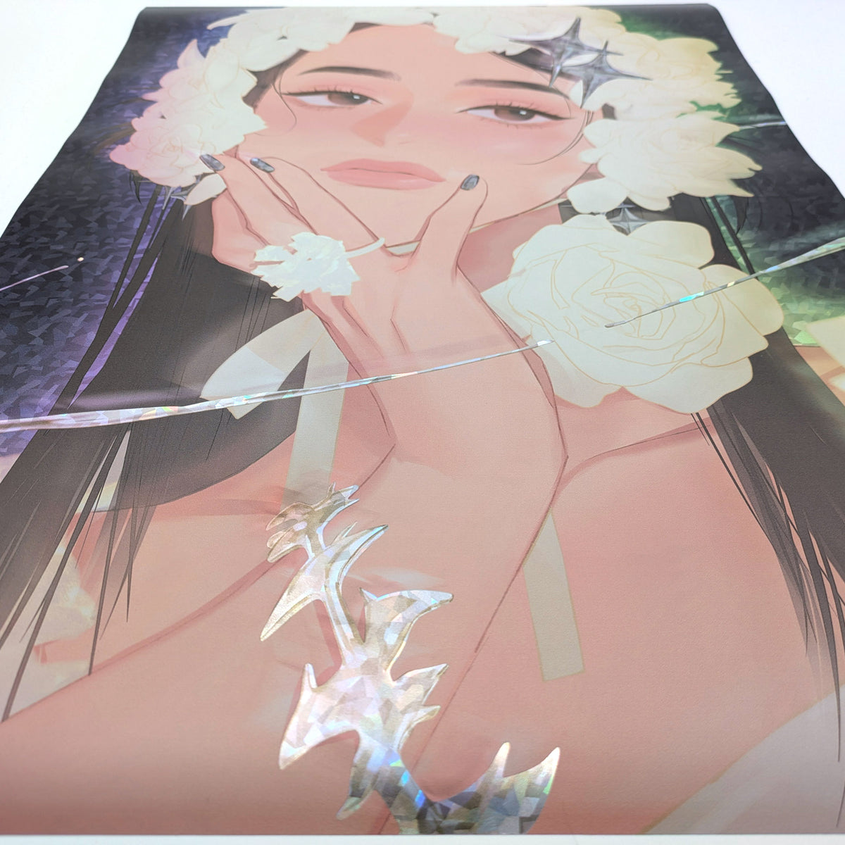 Ryo Fujiwara x Qwertic: Holographic Poster