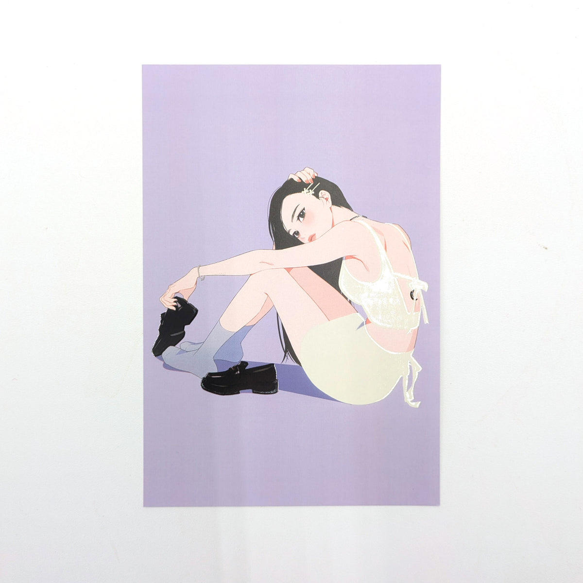 Ryo Fujiwara x Qwertic: 10 Postcard Set (Partially Varnished / Foil Stamped)