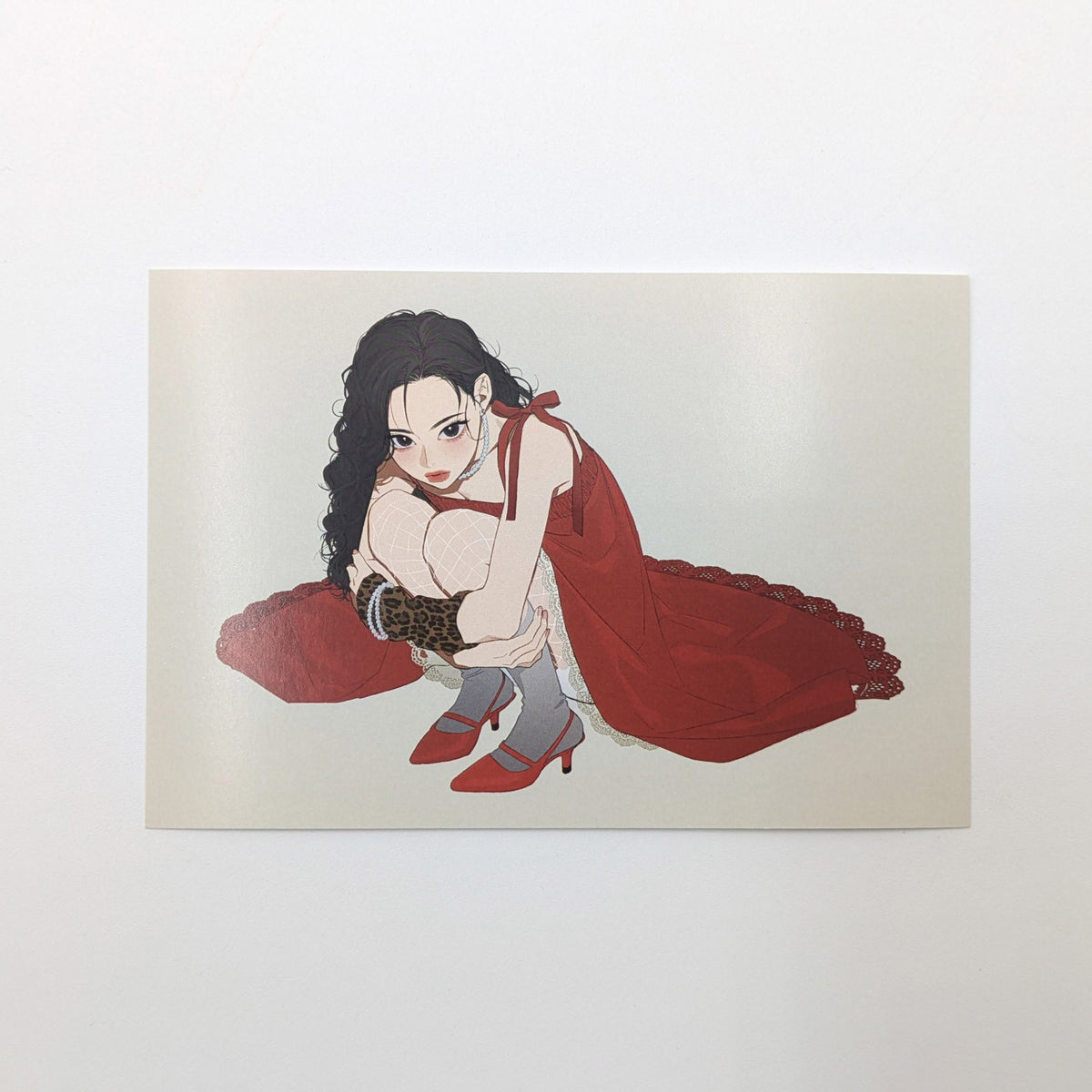 Ryo Fujiwara x Qwertic: 10 Postcard Set (Partially Varnished / Foil Stamped)