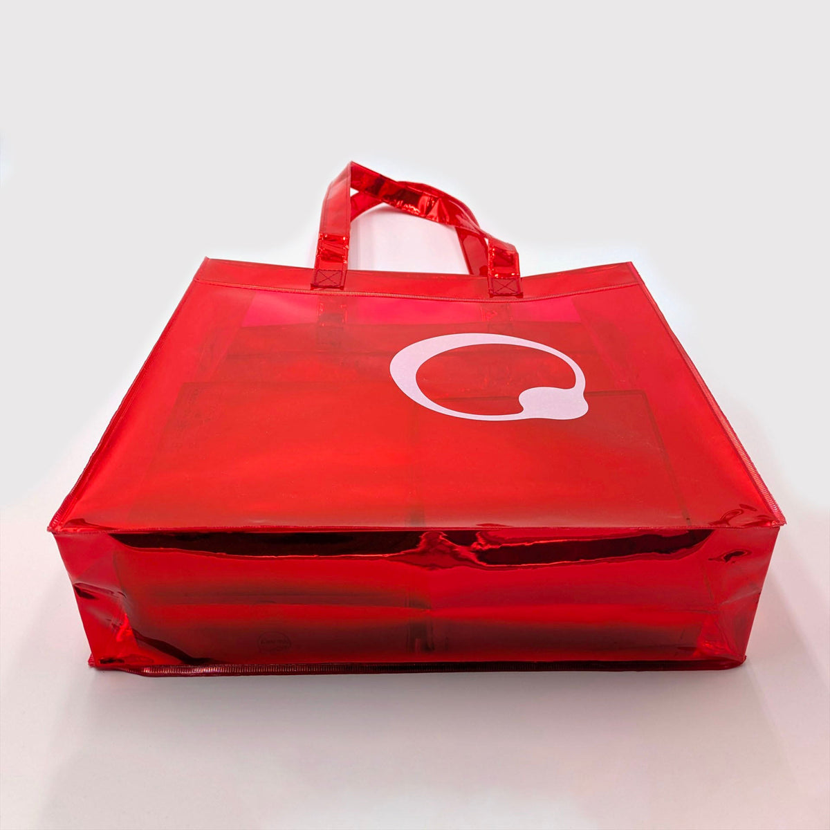 Qwertic Red Holographic Bag