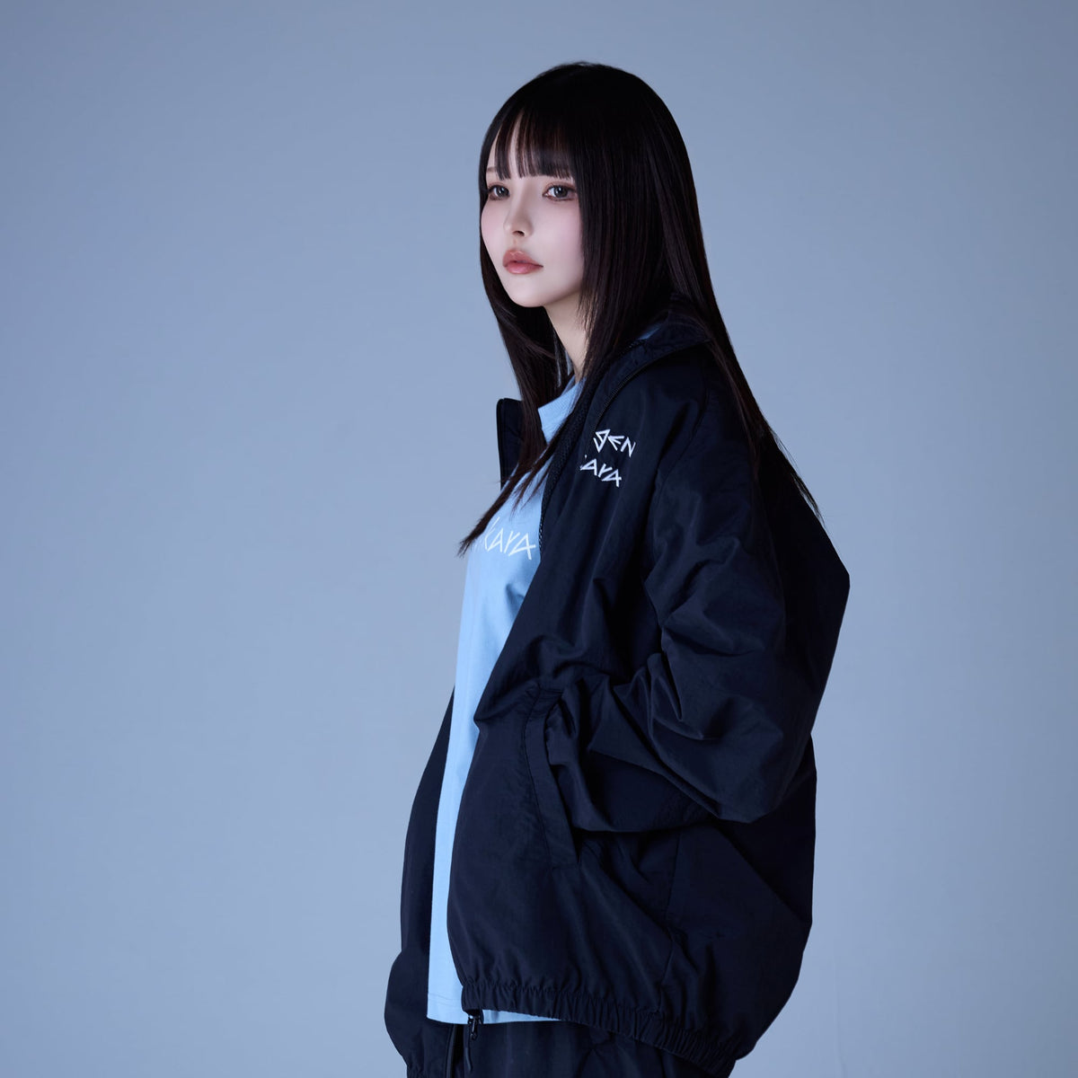 [Backorder] mugen chikara fluorescent Logo Nylon Jacket